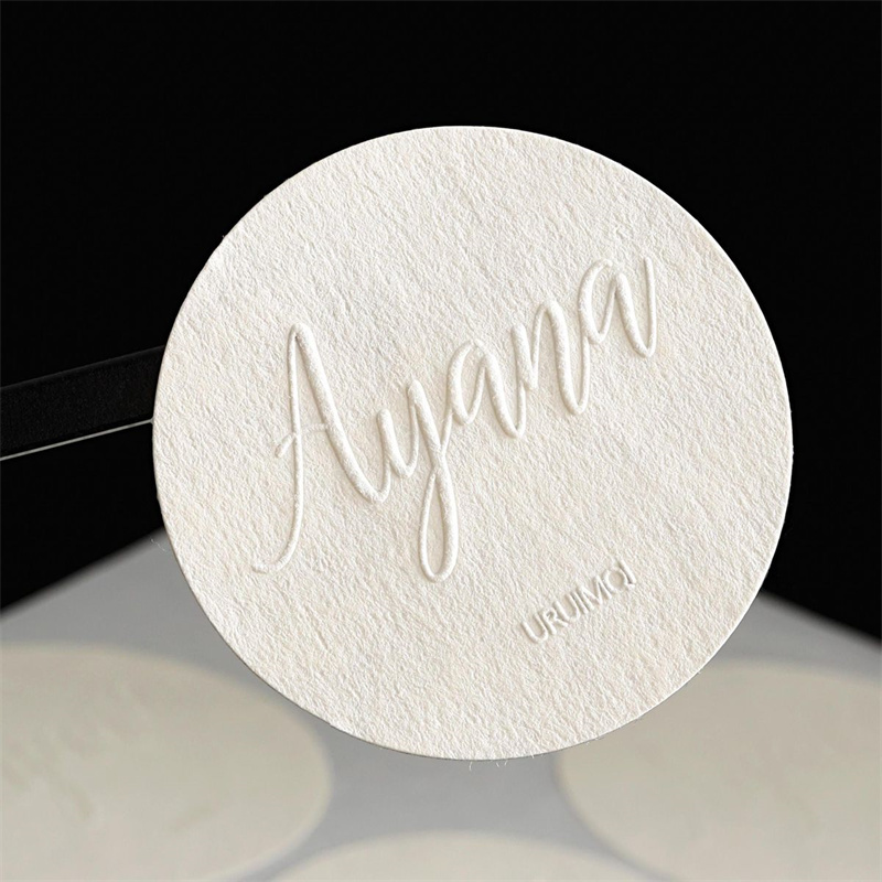 Personalised Candle Label - Étiquettes autocollantes personnalisées en papier texturé