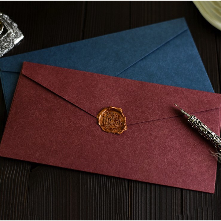 Wax Seal Letter Kit - 1 pièces enveloppes en papier pour