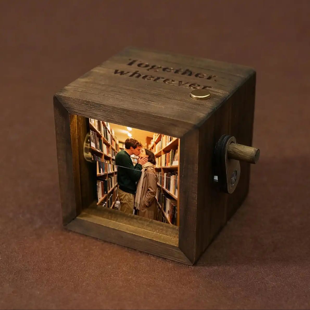 Custom Photo Book - Boîte d'animation de Flipbook de photos