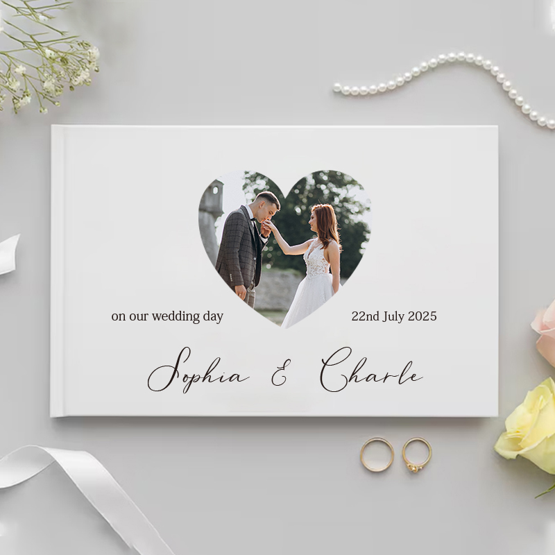 Custom Photo Book - Livre d'or personnalisé pour cadeau de
