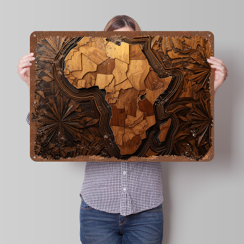 Custom Map Poster - Affiche imprimée d'art de sculpture sur