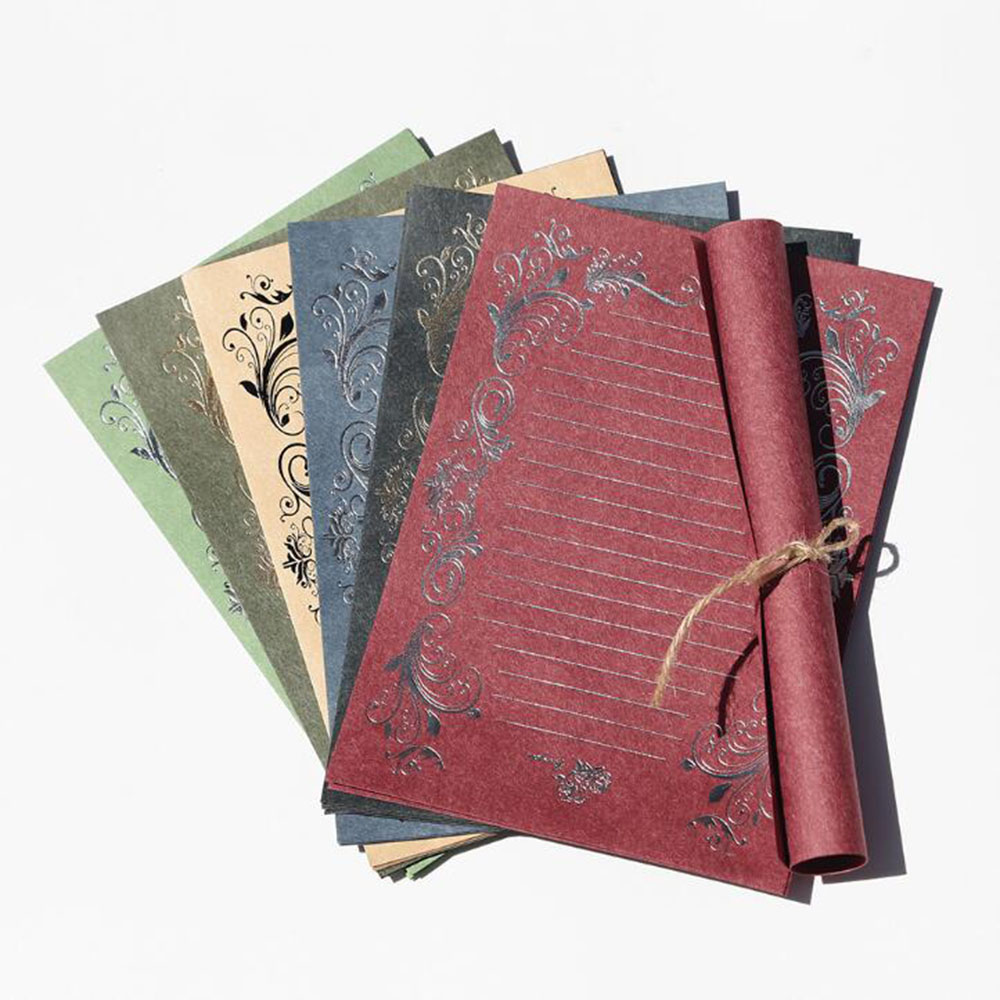 Wax Seal Letter Kit - 4 feuilles de papier de luxe