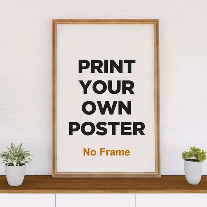 Custom Map Poster - Affiche de paysage personnalisée avec Portrait