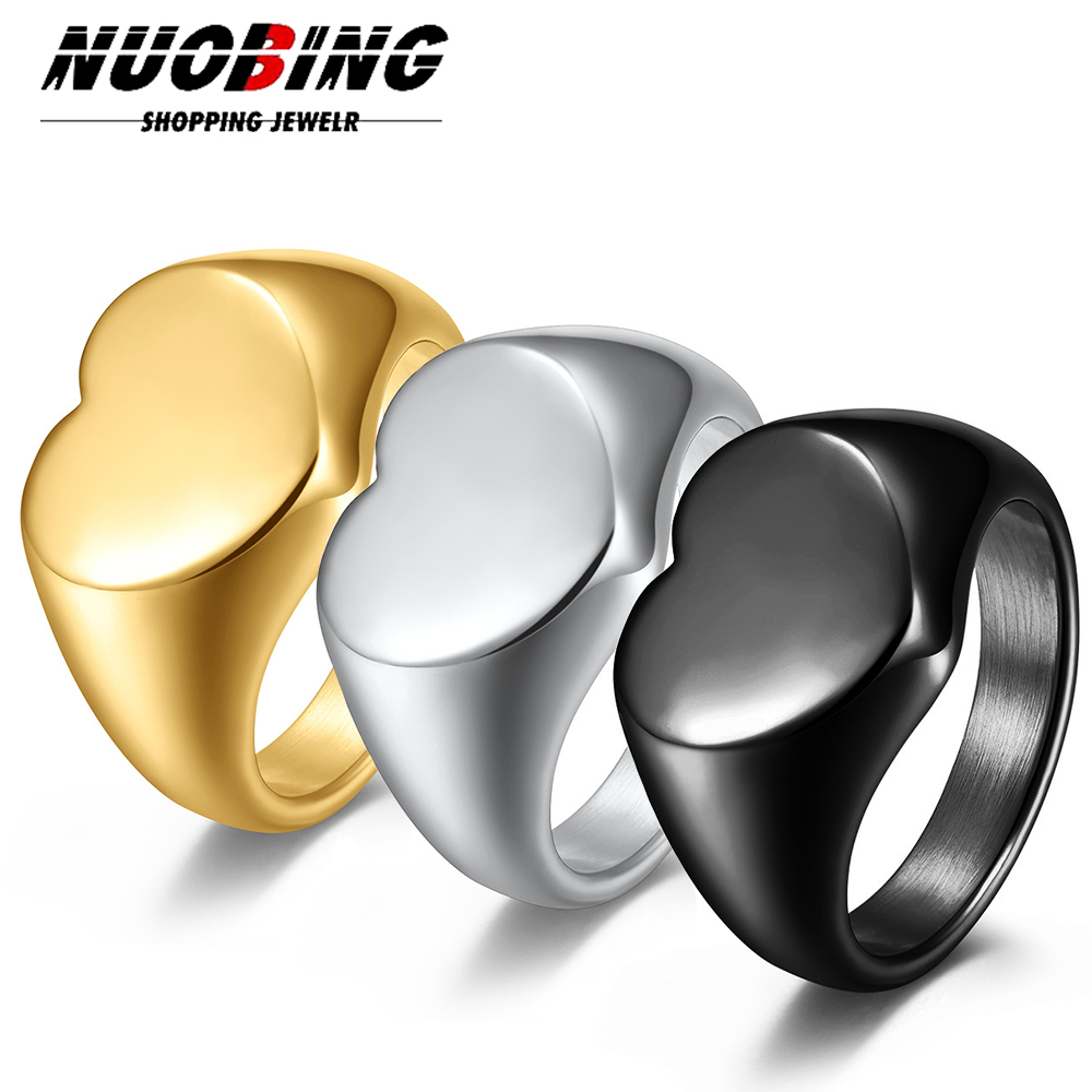 Initial Ring Custom - Bague chevalière personnalisée pour femmes, anneaux