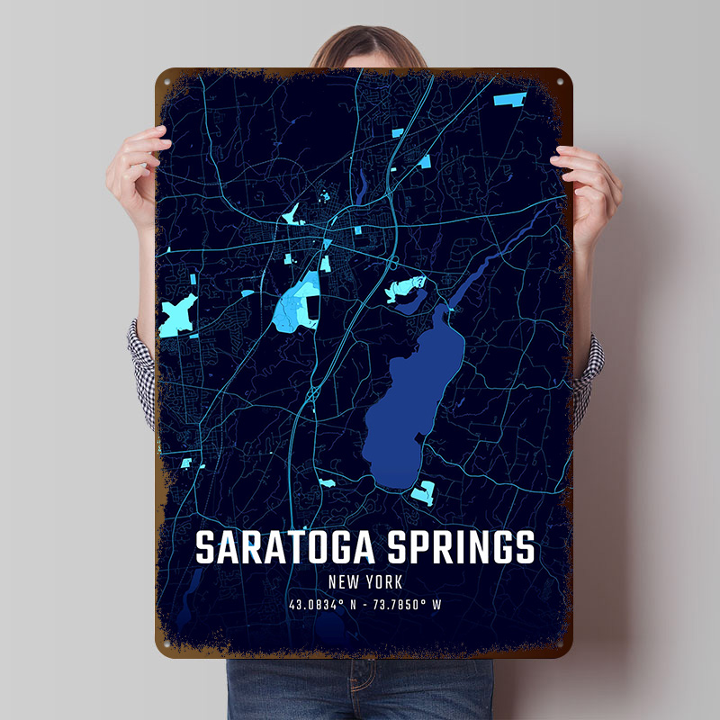 Affiche de carte de la ville d - Custom Map Poster avis et prix