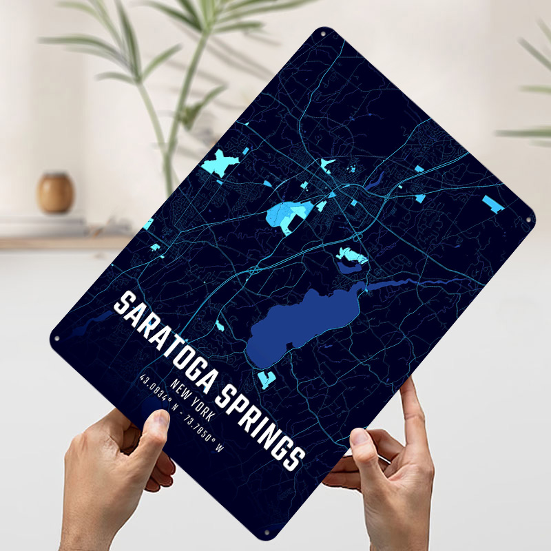 Affiche de carte de la ville d - Custom Map Poster avis et prix