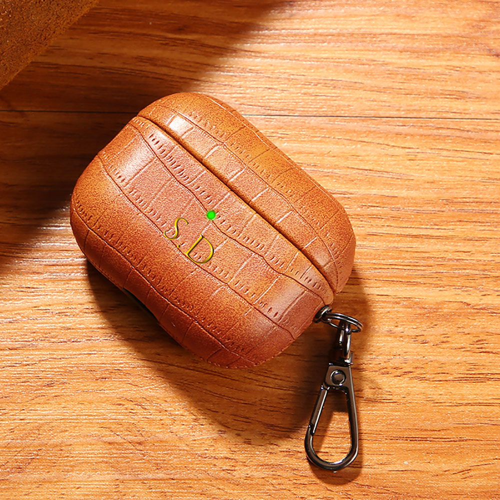 Pour Airpods 1 2 3 4 Pro 2 mot - Monogram Keychain Leather avis et prix