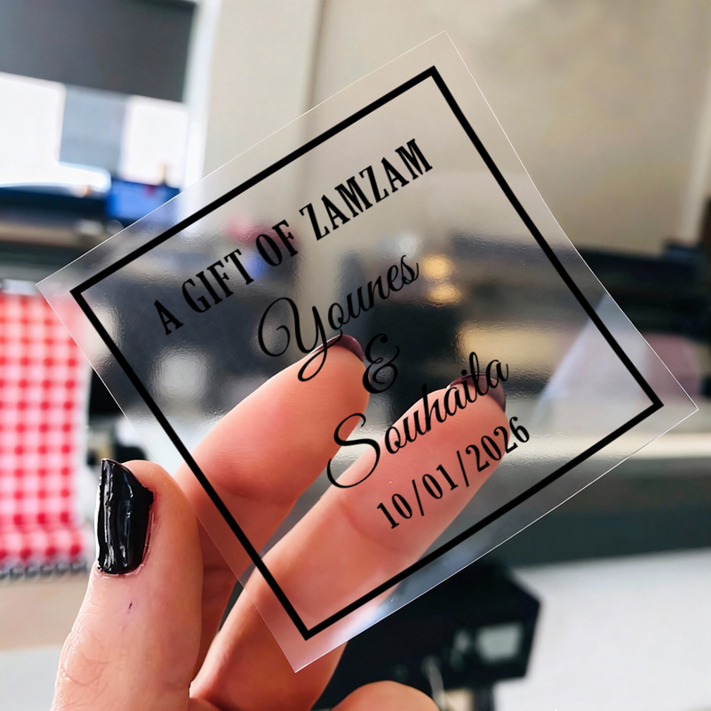Autocollants de mariage person - Personalised Candle Label avis et prix
