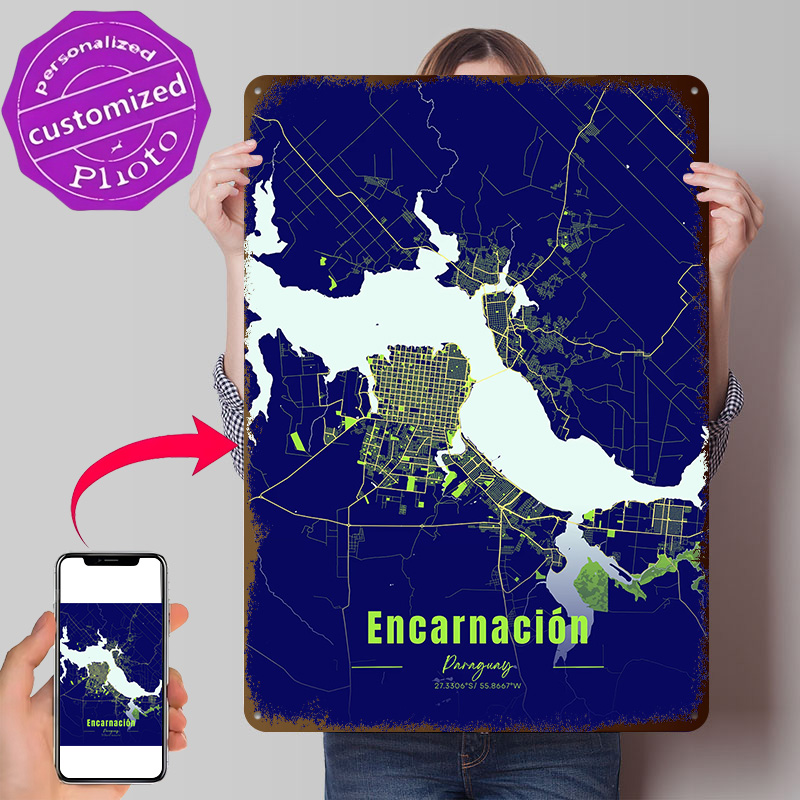 Décoration Encarnación, articl - Custom Map Poster avis et prix