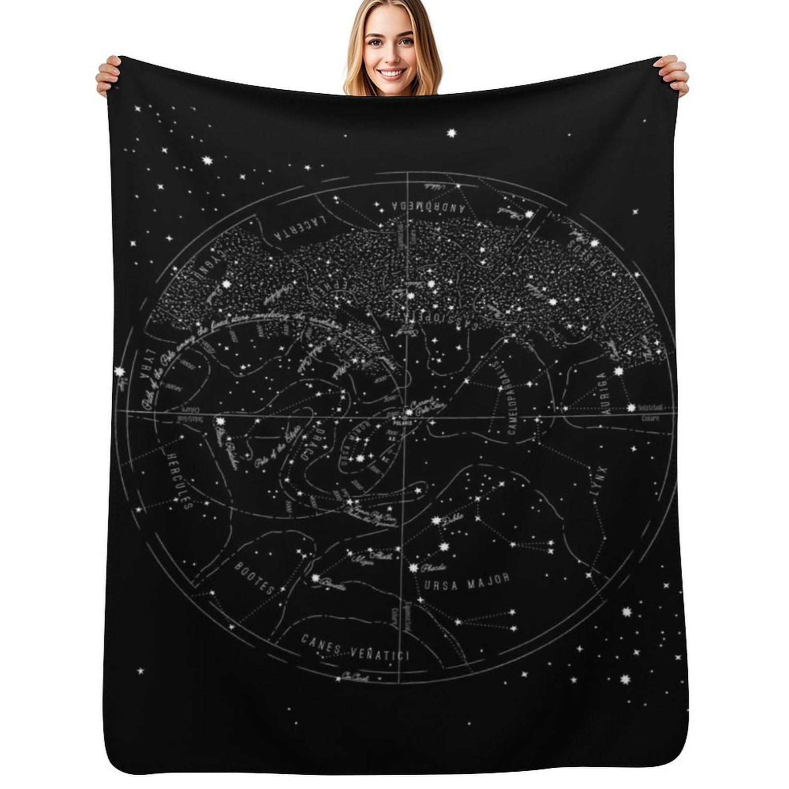 Couverture décorative vintage  - Custom Star Map avis et prix