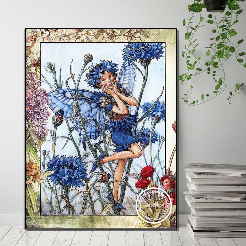 Cicely Mary Barker œuvre fleur - Photo Mosaic Print avis et prix