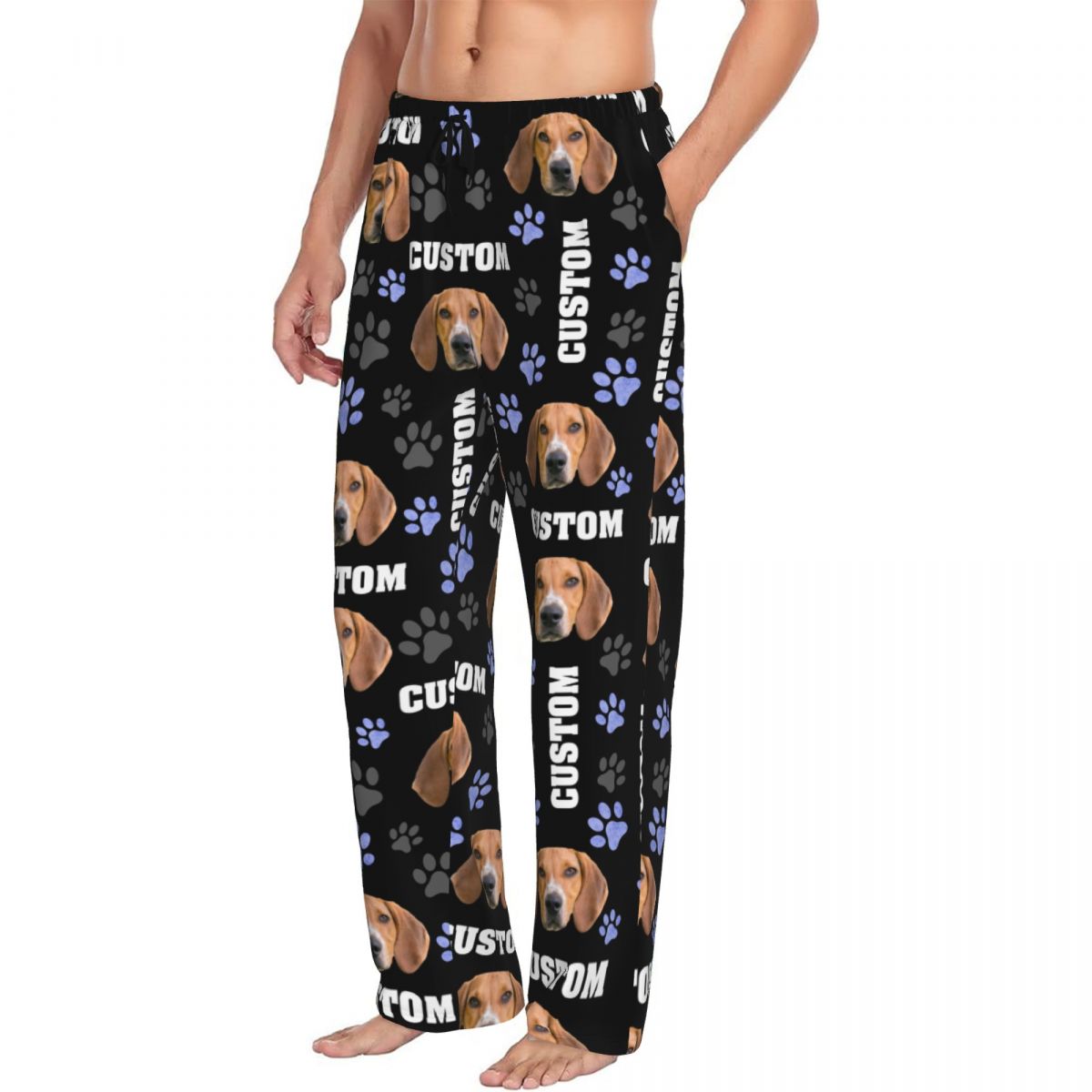 Pantalon de pyjama personnalis - Pet Portrait Custom avis et prix
