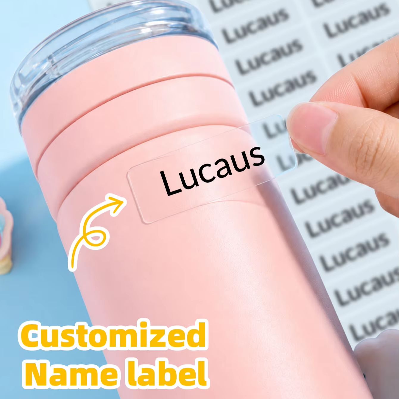 Autocollants personnalisés ave - Personalized Name Box avis et prix