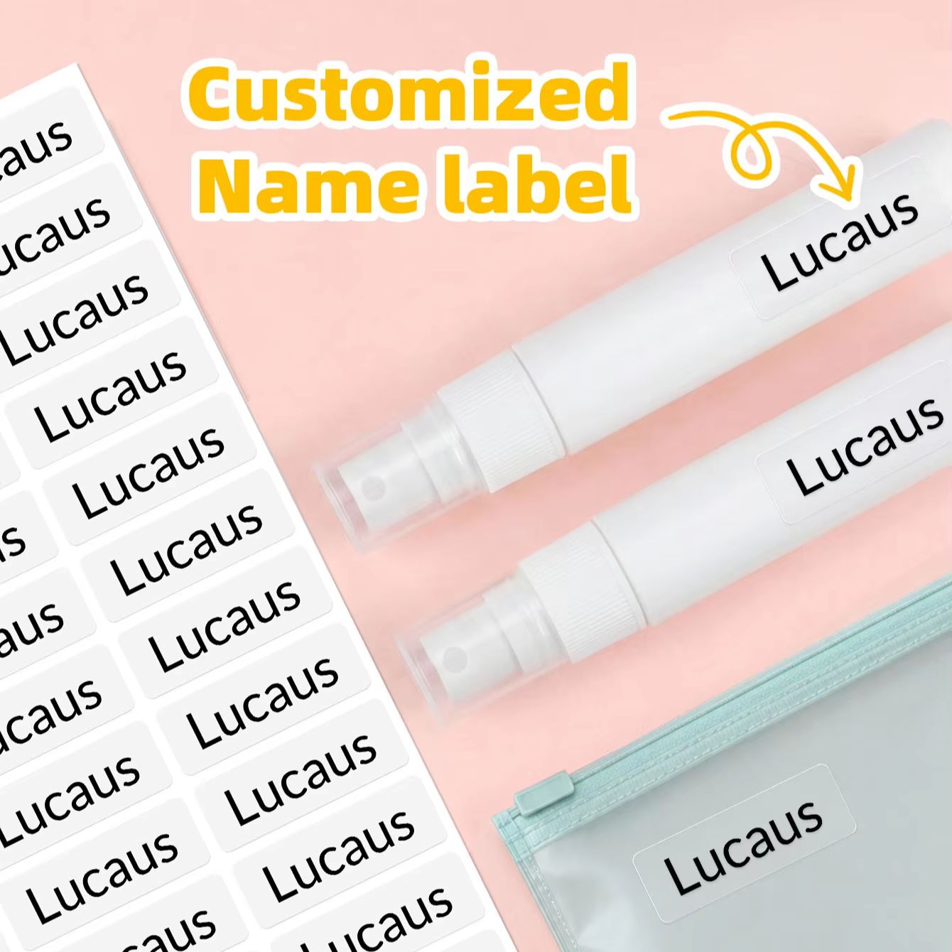 Autocollants personnalisés ave - Personalized Name Box avis et prix