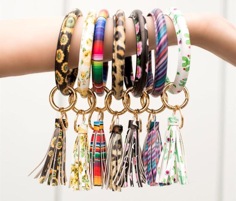 Porte-clés monogrammé tourneso - Monogram Keychain Leather avis et prix