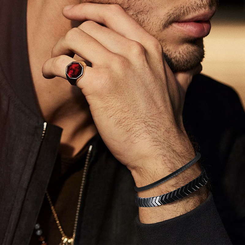 Bracelet en hématite pour homm - Coordinates Bracelet avis et prix