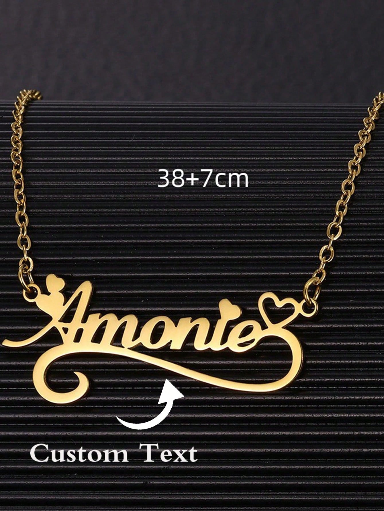 Colliers de présidence de coeu - Name Necklace Custom avis et prix