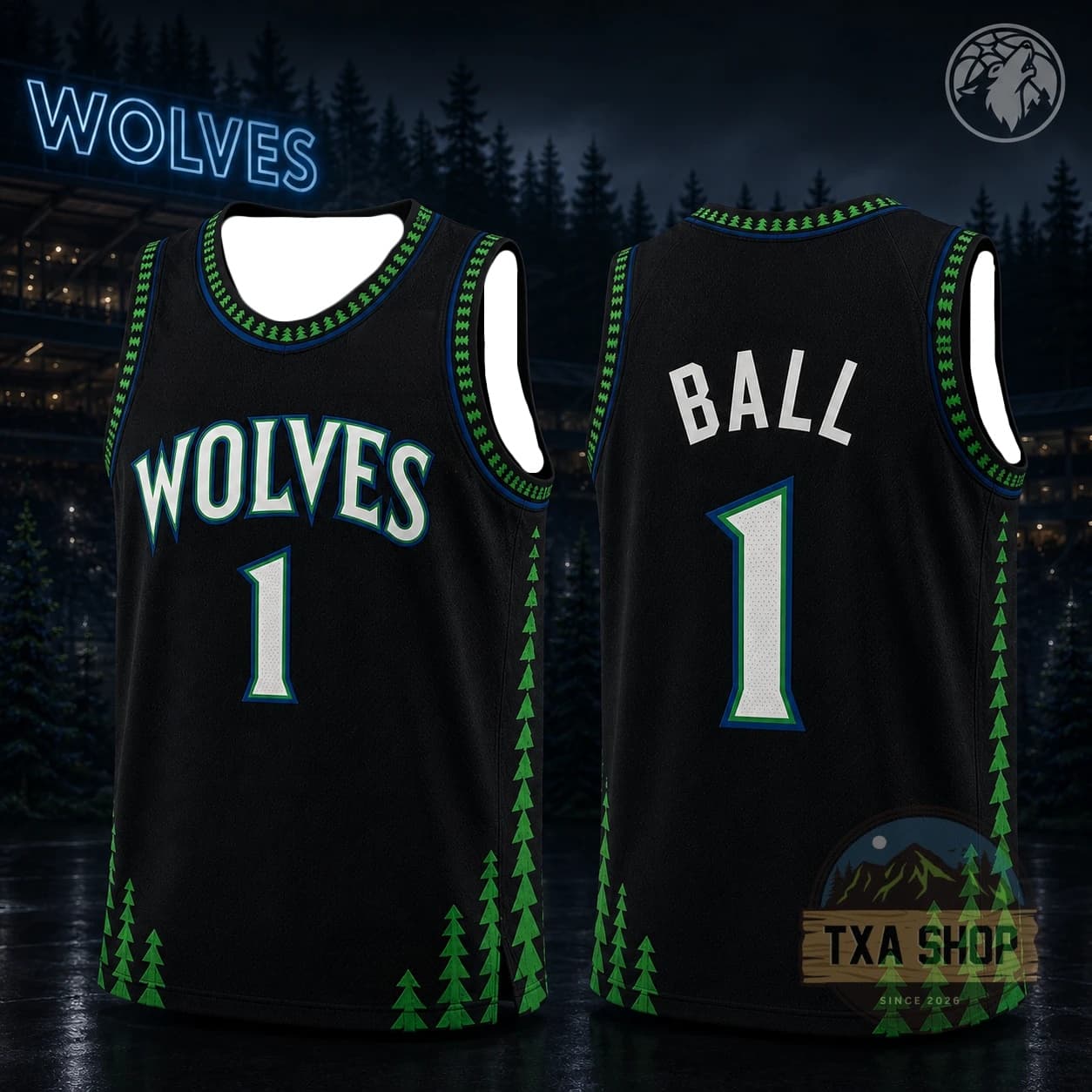 Maillot de basket-ball noir sa - Family Tree Print avis et prix