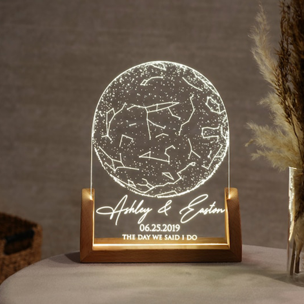 Carte étoile personnalisée par - Custom Star Map avis et prix