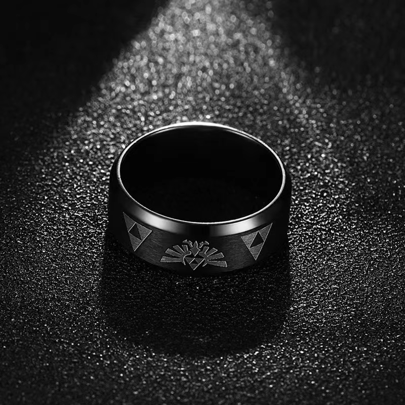 Bague Triangle Triforce en aci - Initial Ring Custom avis et prix