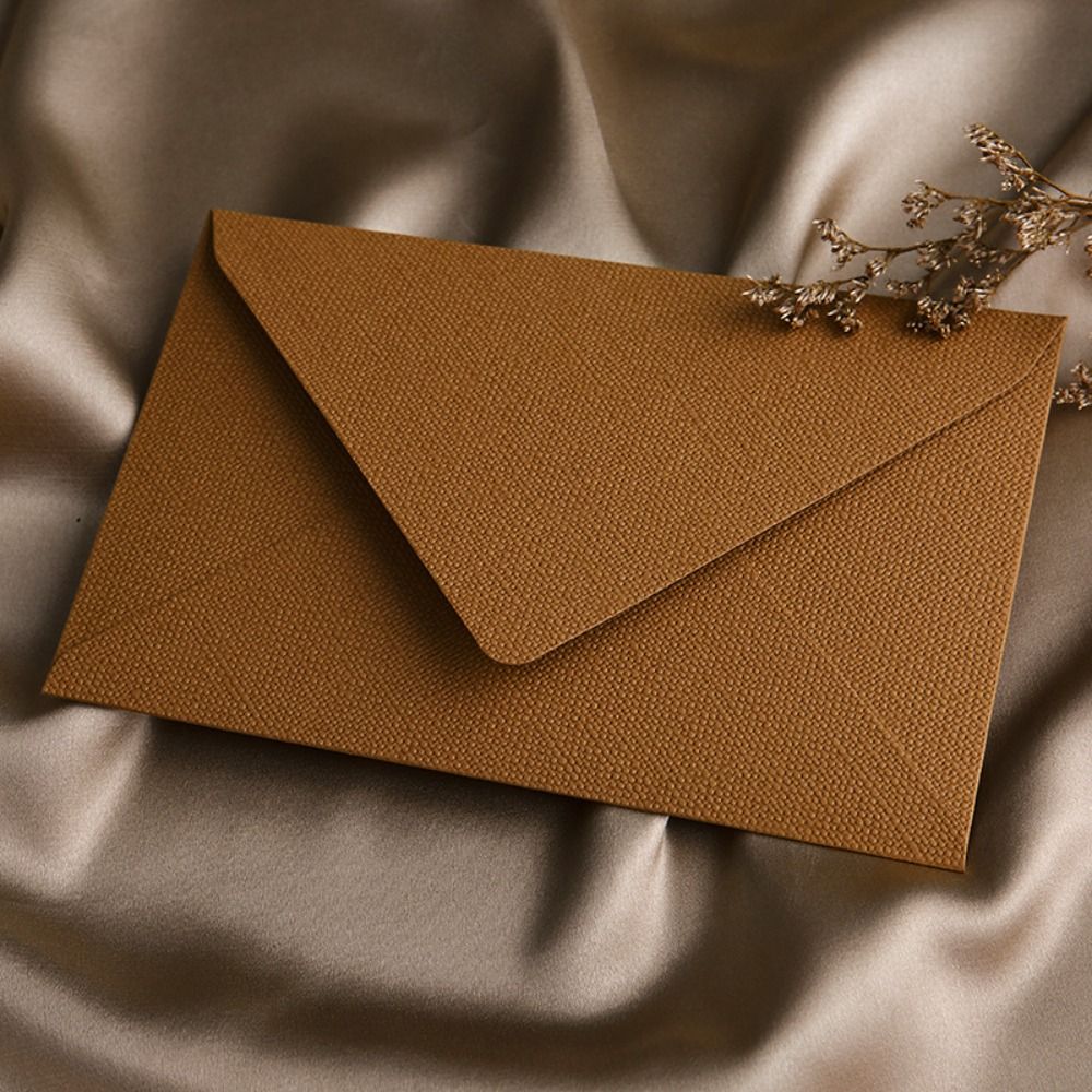 Enveloppe rétro Texture lin Si - Wax Seal Letter Kit avis et prix