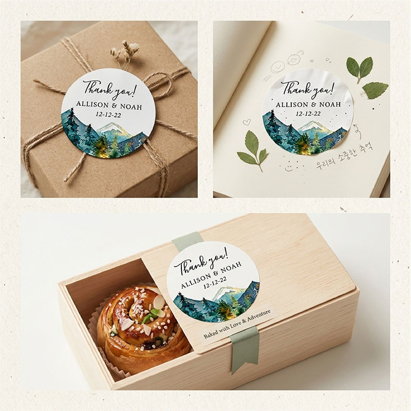 Autocollants ronds personnalis - Personalized Name Box avis et prix
