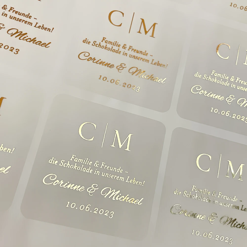 Autocollants de mariage person - Personalised Candle Label avis et prix