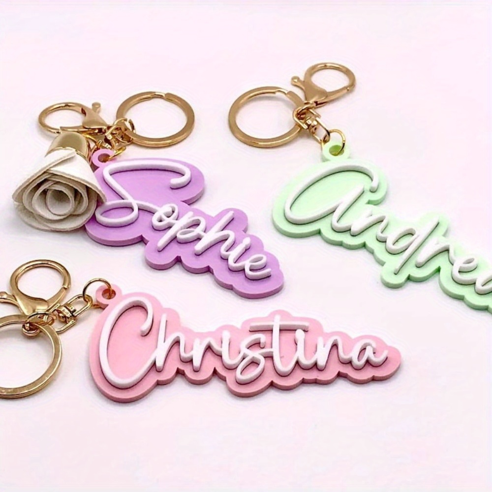 Porte-clés personnalisé avec n - Initial Ring Custom avis et prix
