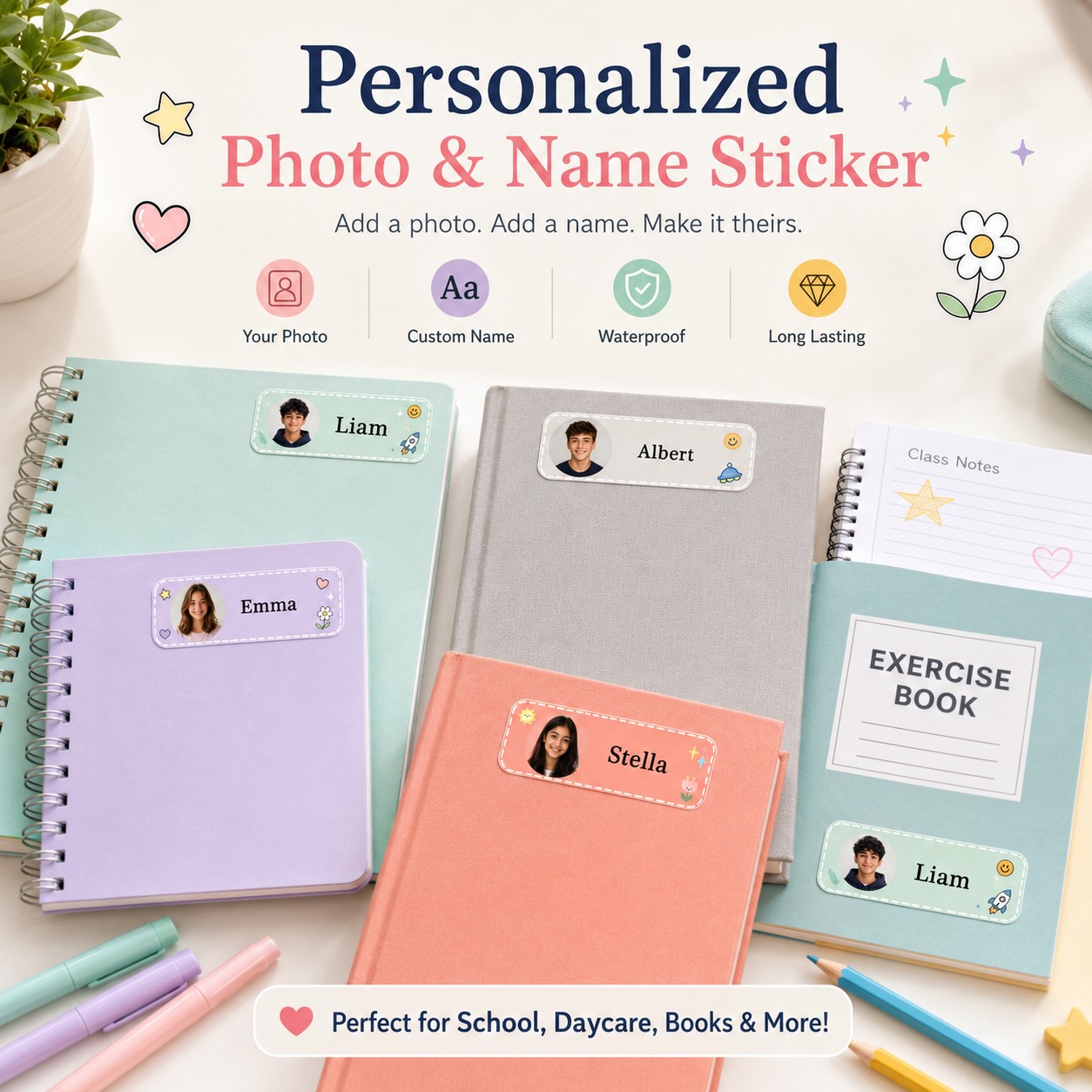 Autocollants personnalisés ave - Custom Photo Book avis et prix