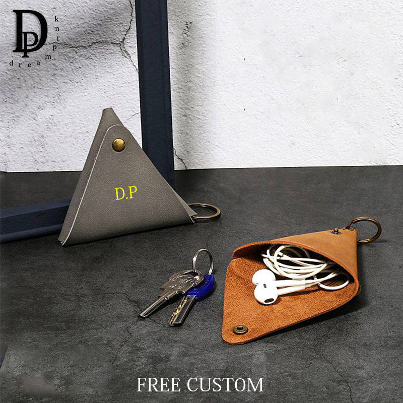 Mini porte-monnaie en cuir ave - Initial Ring Custom avis et prix