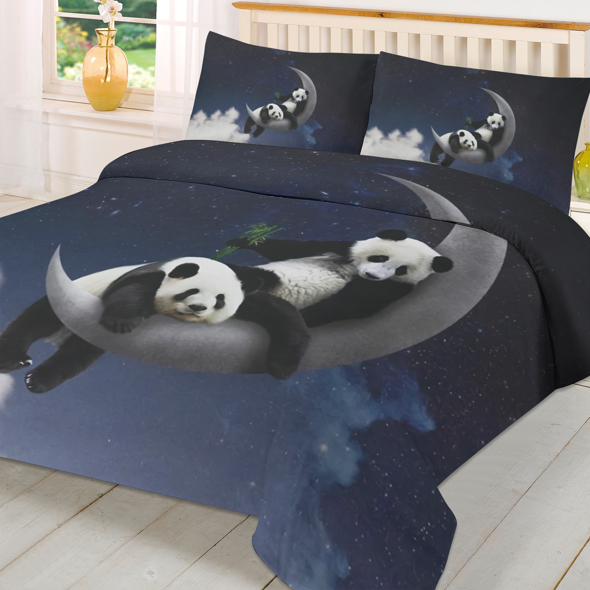 Lune nuit ciel Panda bambou ét - Custom Night Sky avis et prix