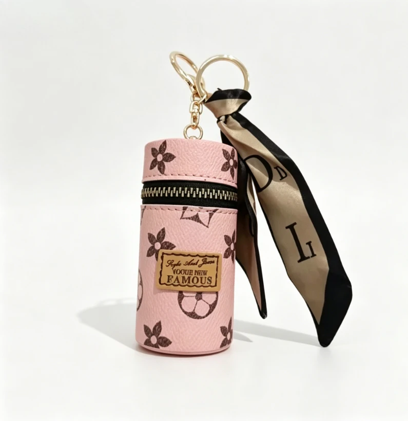 Pochette cylindrique mini pour - Monogram Keychain Leather avis et prix