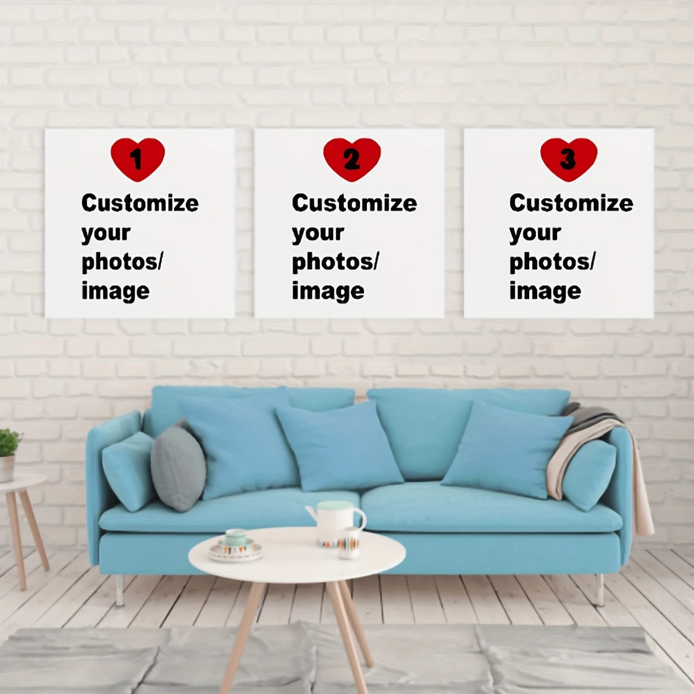 Affiche en toile carrée person - Pet Portrait Custom avis et prix