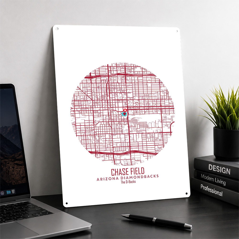 Affiche métallique personnalis - Custom Map Poster avis et prix