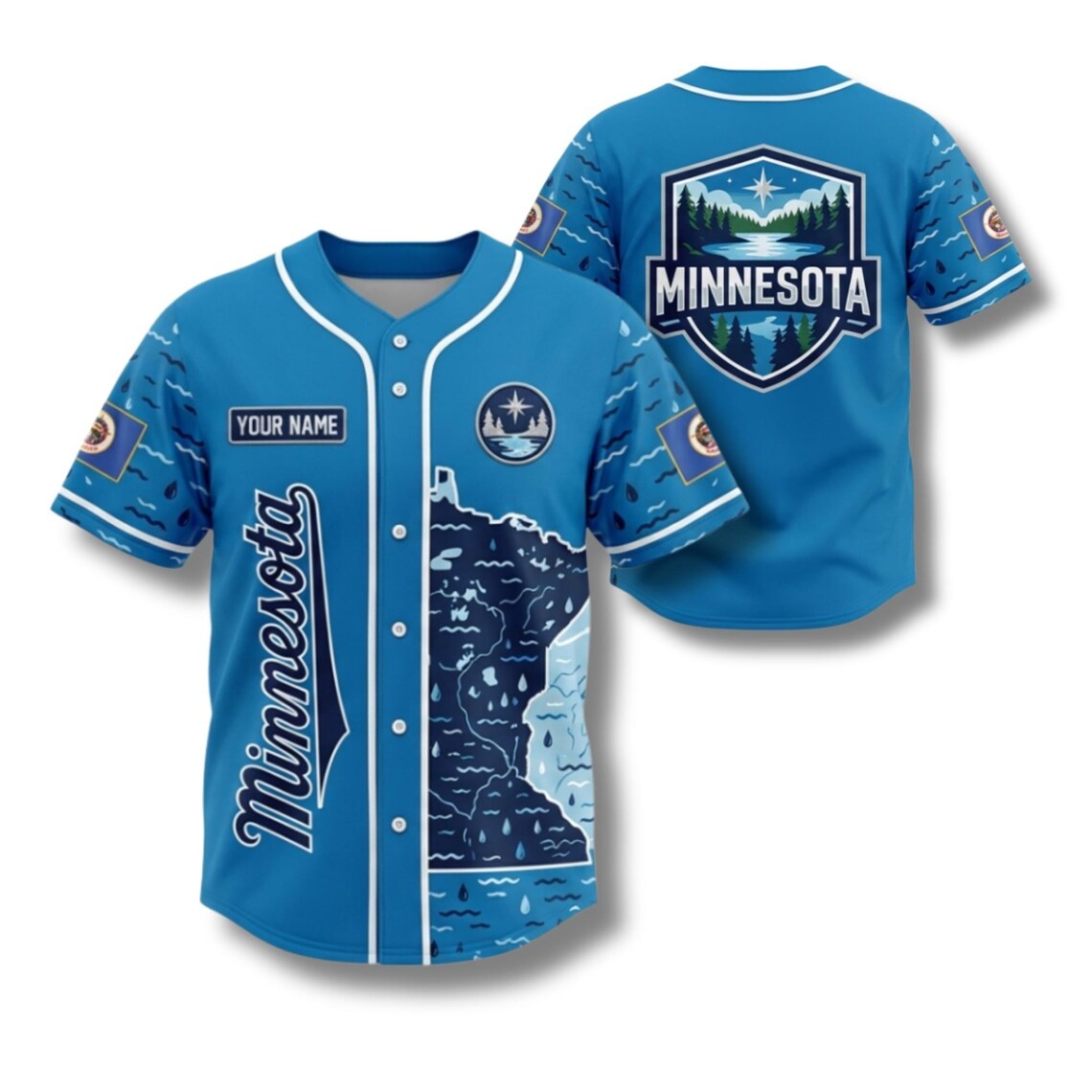 Maillot de baseball personnali - Custom Star Map avis et prix